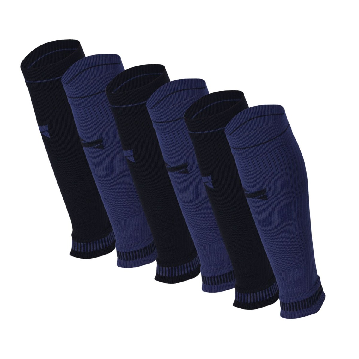 Xtreme Compressie Kuit Sleeves 6-pack Multi Blue-42/45