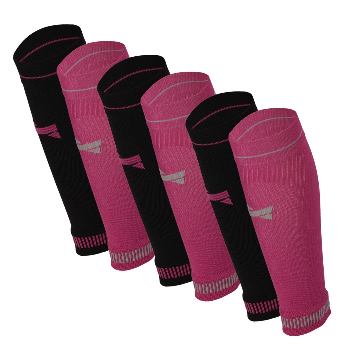 Xtreme Compressie Kuit Sleeves 6-pack Multi Purple-35/38