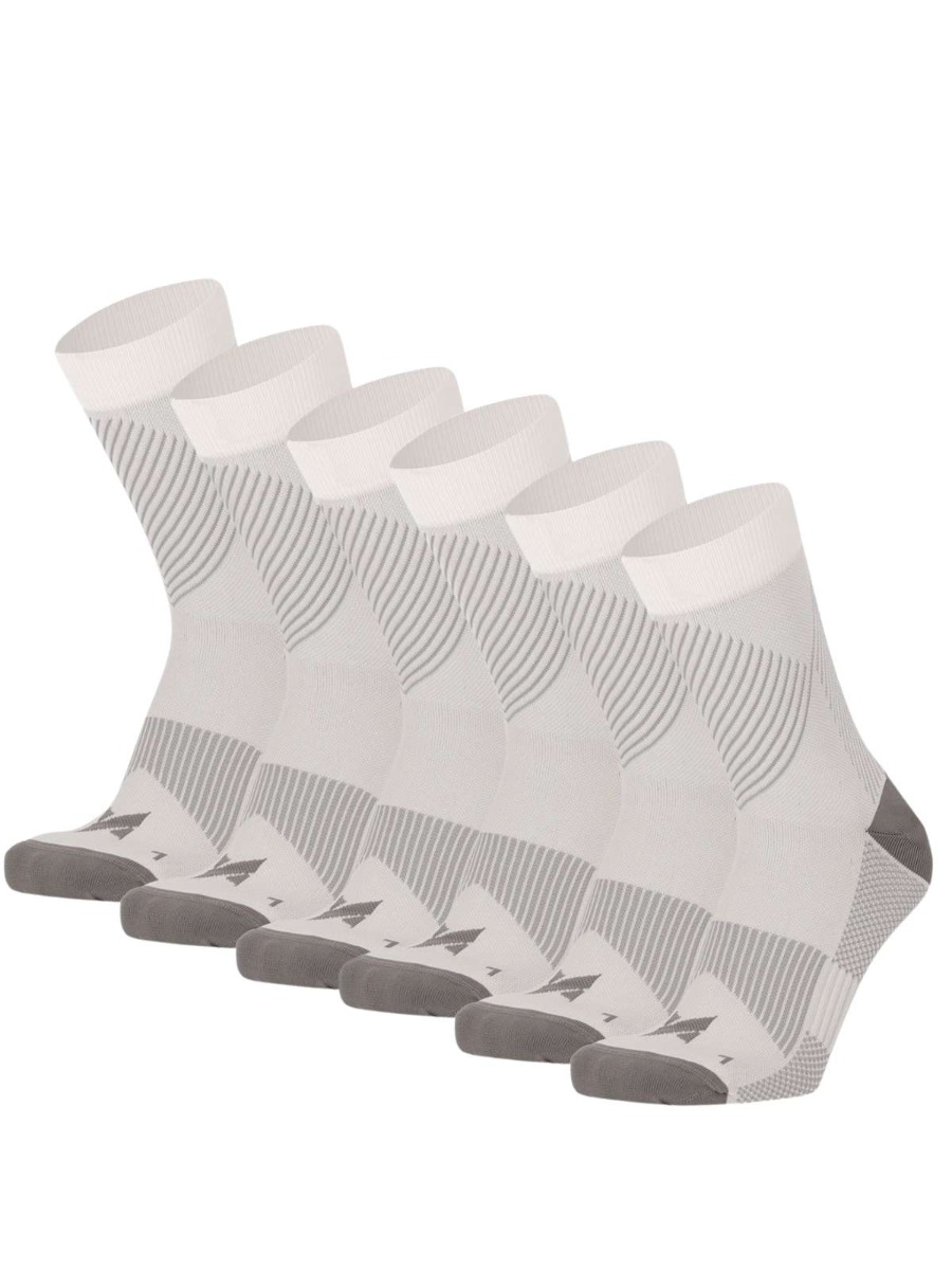 Xtreme Compressiesokken Quarter 6-pack Multi White-42/45