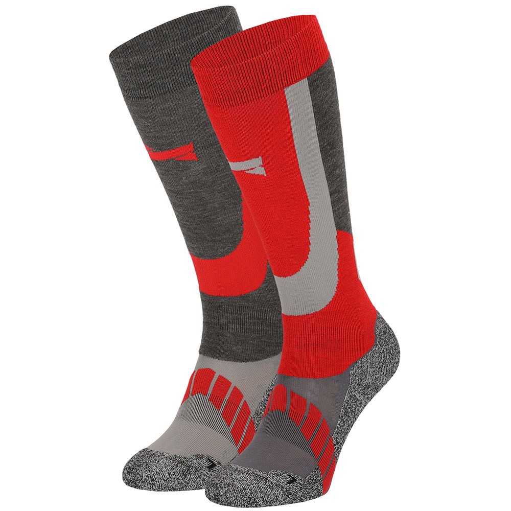 Xtreme Skisokken Unisex 2-pack Multi Red-39/42