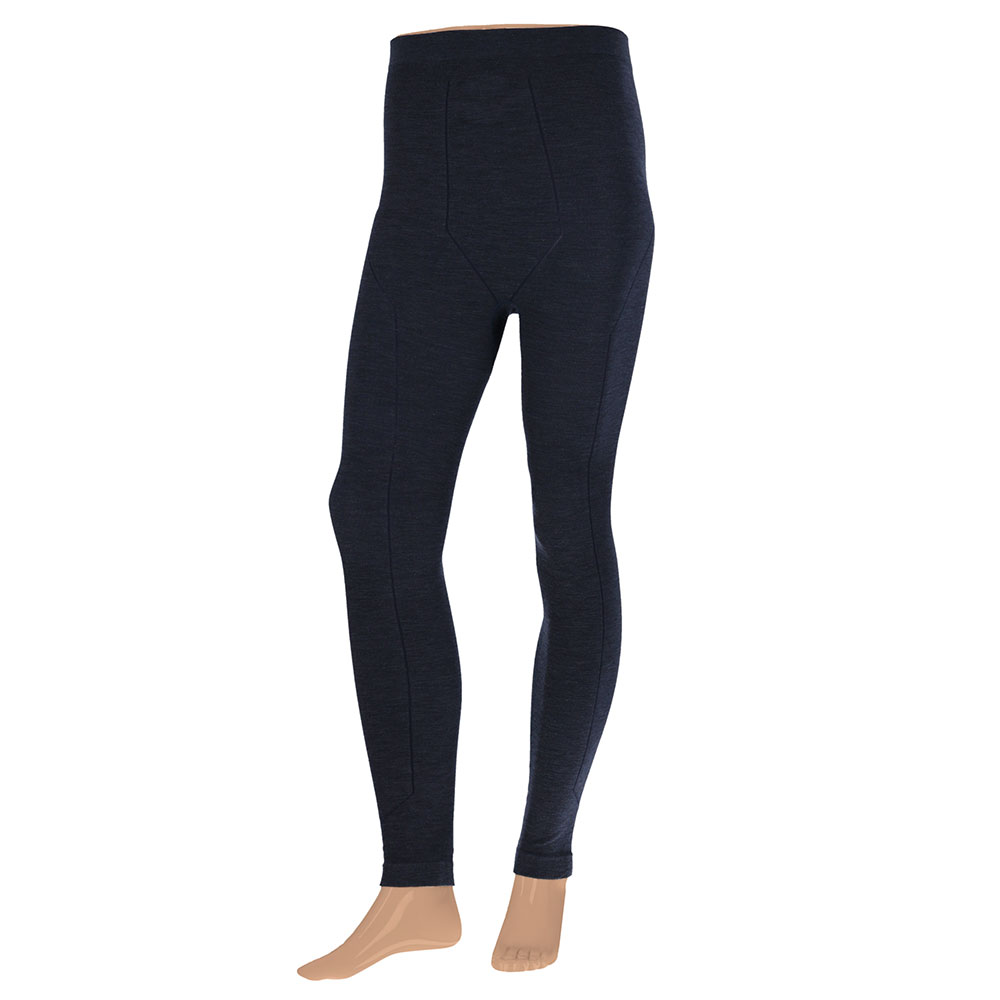 Xtreme Thermolegging Heren Merino Wol Navy Melange-L